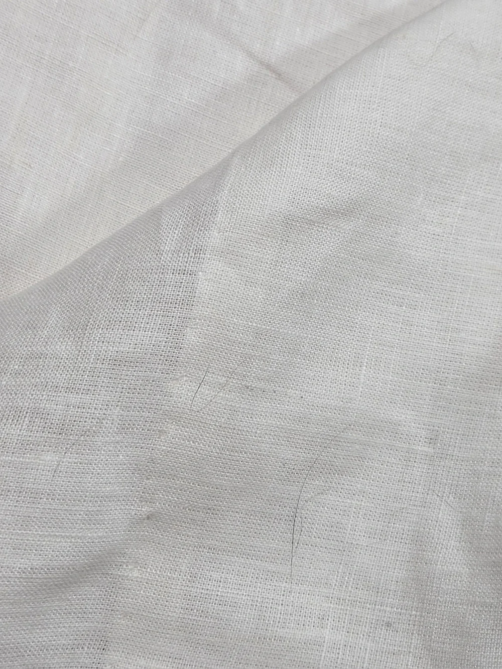 QUINCE Set Of 2 48x108 European Linen Curtains Cream 0358